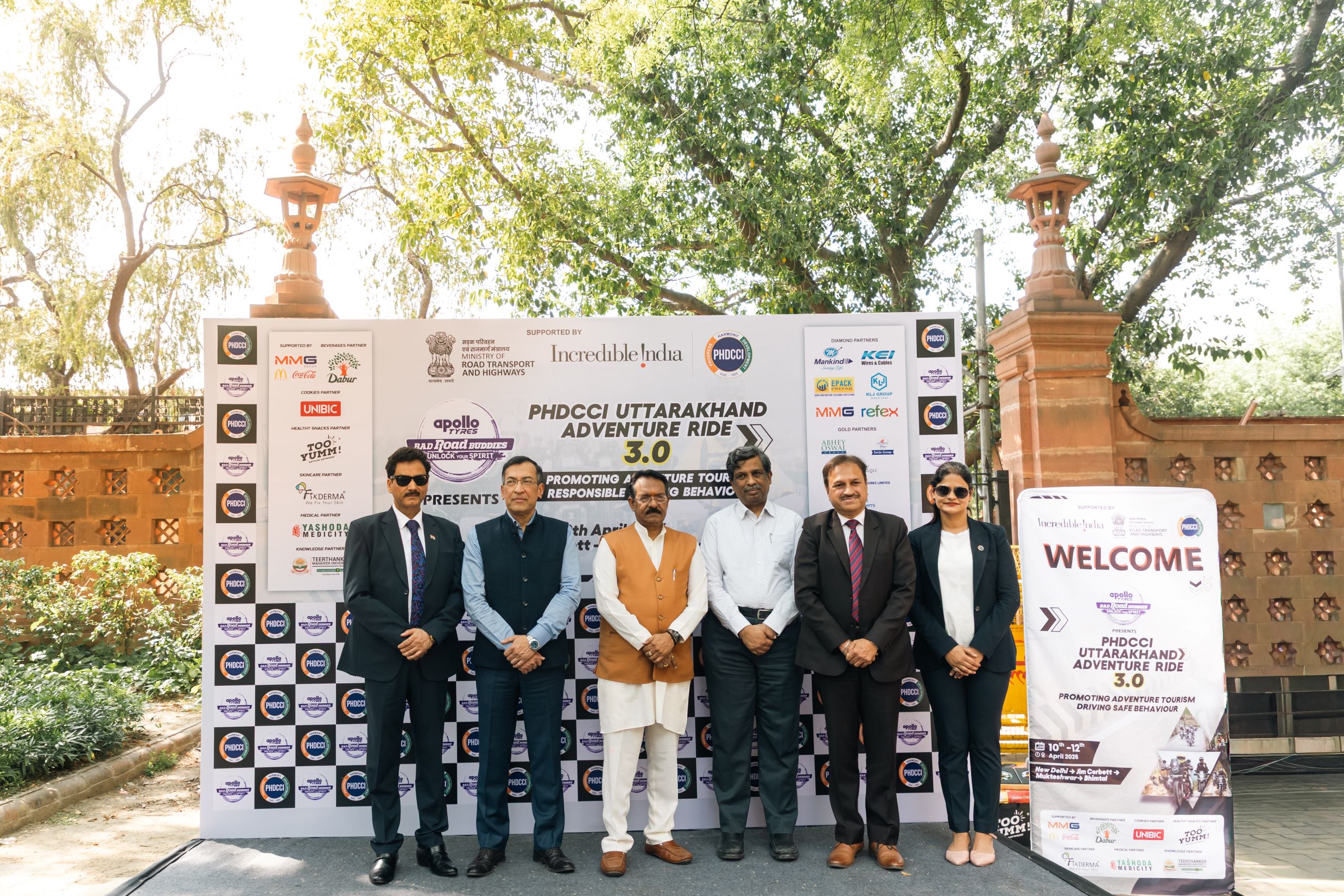 PHDCCI Uttarakhand Adventure Ride 3.0 Flagged Off, Promotes Driving Safe Behaviour and Adventure Tourism